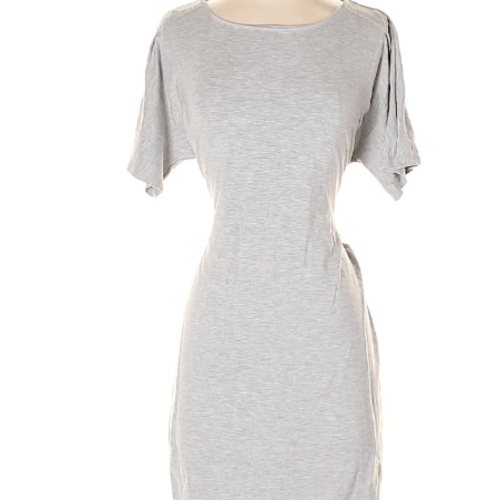 ⬇️⬇️ EUC Heather Gray Casual Express Dress